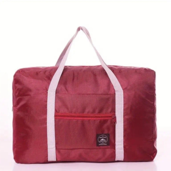 ONE LEFT! New Waterproof Nylon Travel Foldable Bag Carry On Tote Duffle Luggage - Picture 6 of 8